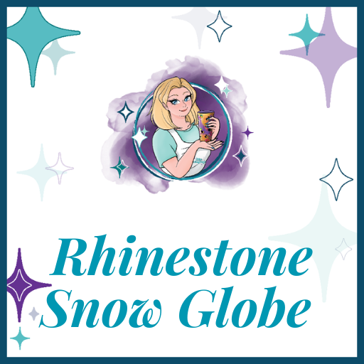 Rhinestone Snow Globe