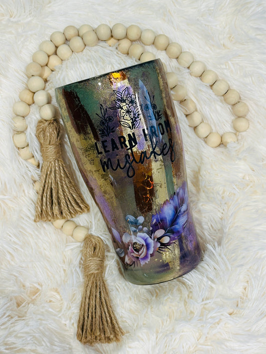 RTS {cMa Creation LIVE - Christa's Brain - "Learn from Mistakes"} 30oz Modern Curve